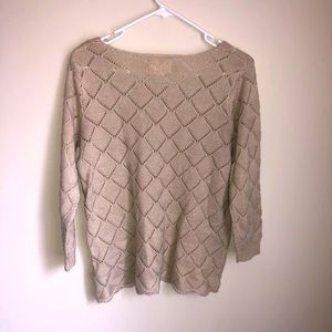 Beige sweater